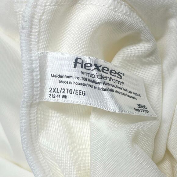 Maidenform Flexees Off White Lace Trim Shapewear Cami - Picture 4 of 4